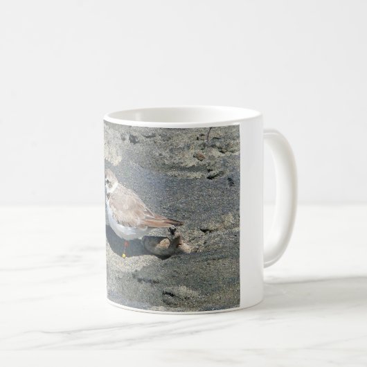Snowy-Regenpfeifer Kaffeetasse (VorderseiteRechts)