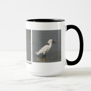Snowy-Reiher Tasse