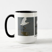 Snowy-Reiher Tasse (Links)