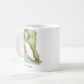 Snowy-Reiher-Tasse Kaffeetasse (Vorderseite Links)