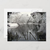 Snowy River Postkarte (Vorne/Hinten)