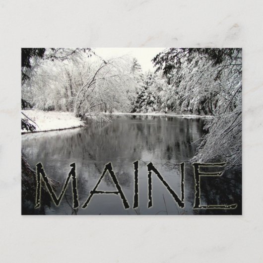 Snowy River Postkarte (Vorderseite)