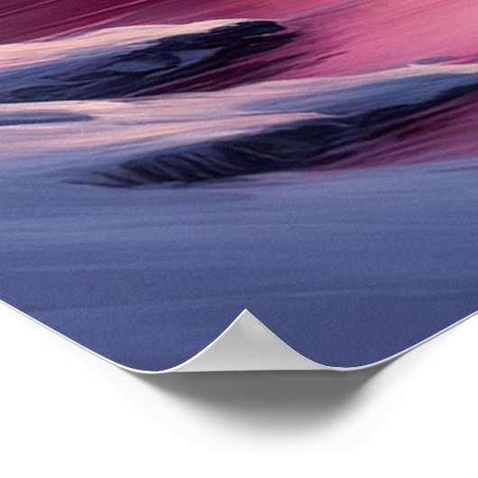 Snowy River und Crimson Skies Poster (Ecke)