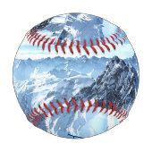 Snowy Rocky Mountain Baseball (Rückseite)