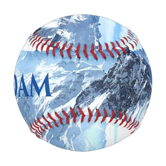Snowy Rocky Mountain Baseball (Vorderseite)