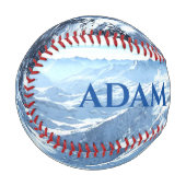 Snowy Rocky Mountain Baseball (Vorderseite Links)