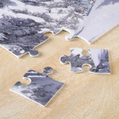Snowy Rocky Mountan Summit Puzzle (Seite)