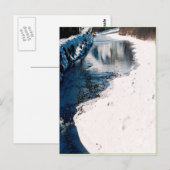 Snowy Salmon Idaho Postkarte (Vorne/Hinten)