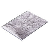 Snowy Scene Foto Notebook Notizblock (Linke Seite)