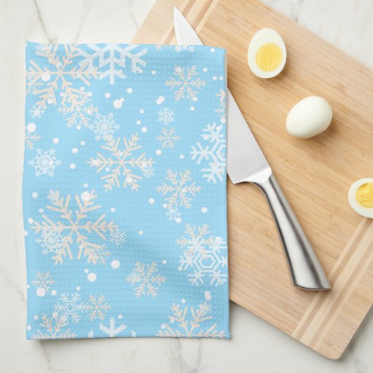 Snowy Scene Kitchtuch Geschirrtuch (Viertel Falte)