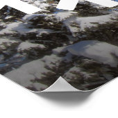 Snowy Scene Poster (Ecke)