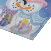 Snowy-Schatz-Glasschneiden-Brett Schneidebrett (Ecke)