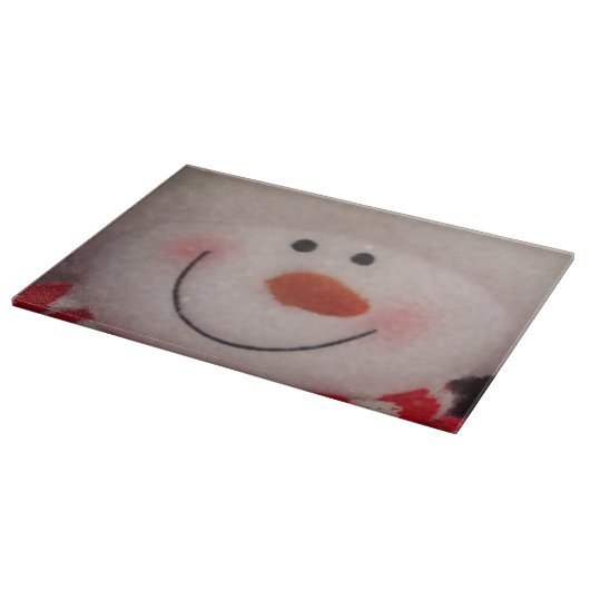 Snowy-Schneemann Schneidebrett (Ecke)