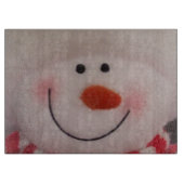 Snowy-Schneemann Schneidebrett (Vorderseite)