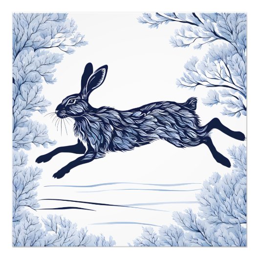 Snowy Serenity Fotodruck (Vorne)