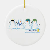 Snowy-Service-Verzierung Keramik Ornament (Hinten)
