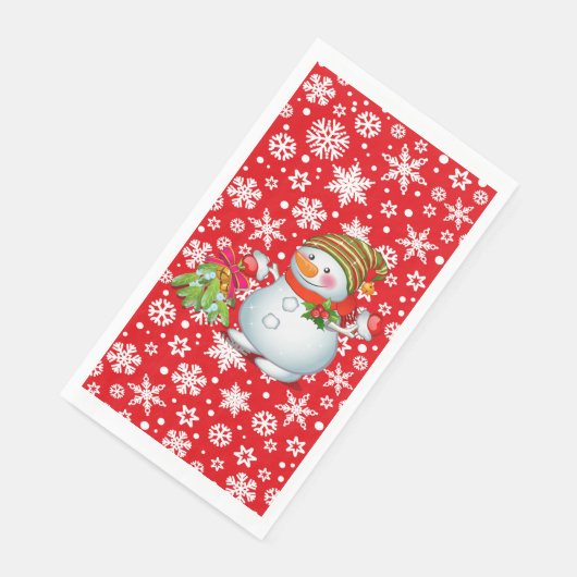 Snowy Serviette (Ecke)