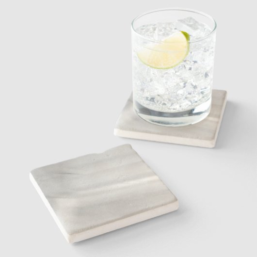 Snowy Stone Untersetzer (Seitenansicht)