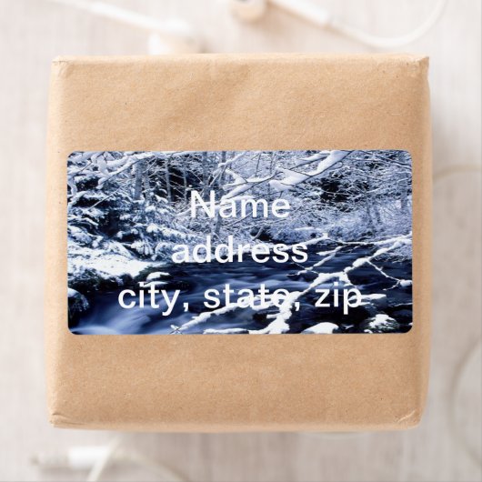 Snowy Stream - (Insitu)