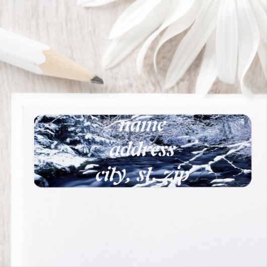 Snowy Stream - (Insitu)