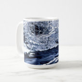 Snowy Stream - Kaffeetasse (Vorderseite Links)