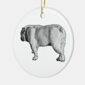 Snowy Stride, Keepsake Cheer Keramik Ornament (Links)