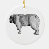 Snowy Stride, Keepsake Cheer Keramik Ornament (Hinten)