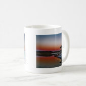 Snowy Sunset am Arrowhad-See Kaffeetasse (VorderseiteRechts)