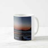 Snowy Sunset am Arrowhead See Kaffeetasse (VorderseiteRechts)
