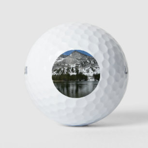 Snowy Tenaya Lake Yosemite National Park Foto Golfball