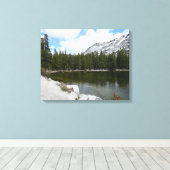 Snowy Tenaya Lake Yosemite National Park Foto Leinwanddruck (Insitu (Holzboden))