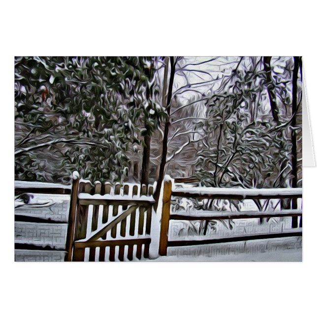 Snowy-Tor-Karte (Vorderseite (Horizontal))