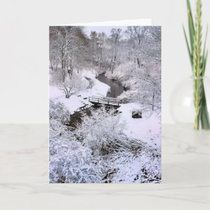 Snowy Town Brook Plymouth MA Karte