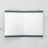 Snowy Tree - Lass es schneien Karte (Innenseite)