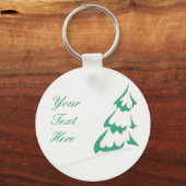 Snowy Tree Schlüsselanhänger (Vorderseite)