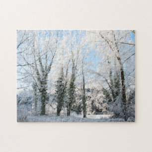 Snowy Trees, 252 Stücke Jigsaw Puzzle