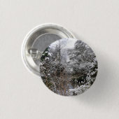 Snowy Trees Abzeichen Button (Vorne & Hinten)