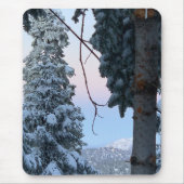 Snowy Trees Mousepad (Vorne)