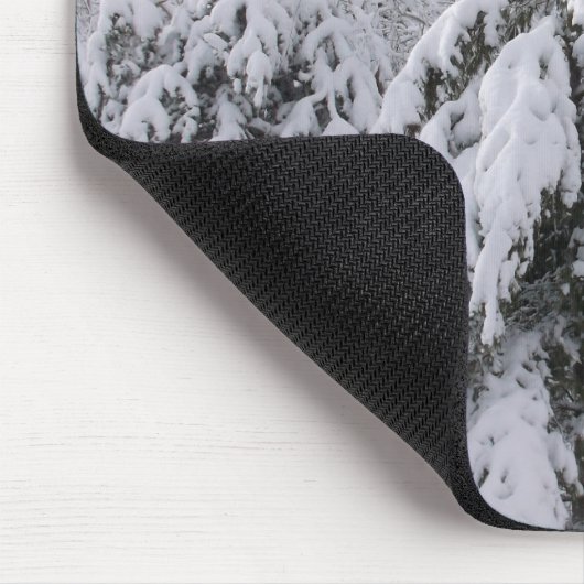 Snowy Trees Mousepad (Ecke)