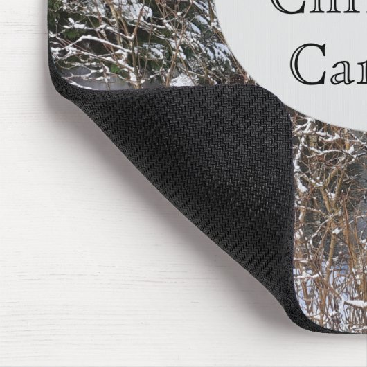 Snowy Trees Mousepad (Ecke)