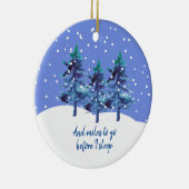 Snowy Trees Ornament Robert Frost Gedicht (Rechts)