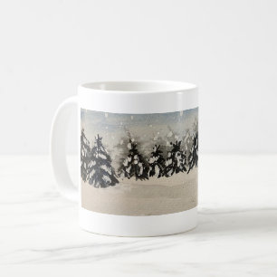Snowy Trees Tasse