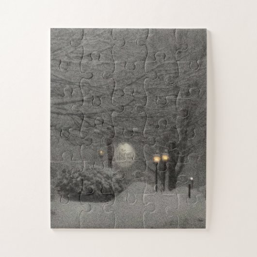 Snowy Vermont Puzzle (Vertikal)