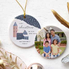 Snowy Village | Erste Weihnachten in unserer neuen Keramik Ornament