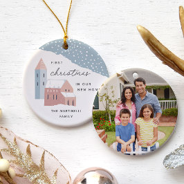 Snowy Village | Erste Weihnachten in unserer neuen Keramik Ornament