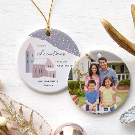 Snowy Village | Erste Weihnachten in unserer neuen Keramik Ornament