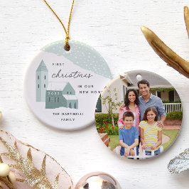 Snowy Village | Erste Weihnachten in unserer neuen Keramik Ornament