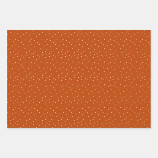 Snowy Village Snowflake Winternacht Weihnachten Geschenkpapier Set (Vorderseite 2)