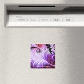 Snowy Vines Magnet (In Situ (Geschirrspüler))