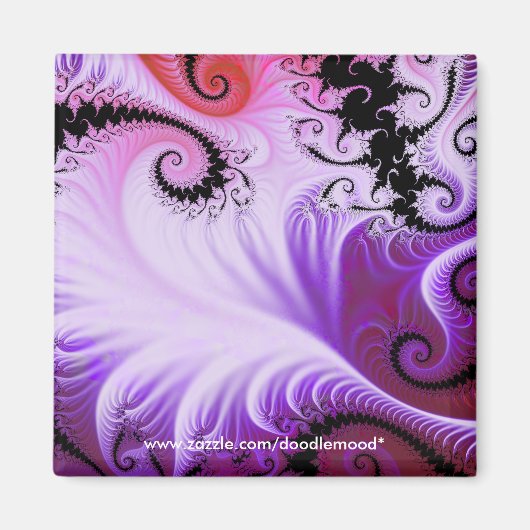 Snowy Vines Magnet (Vorne)